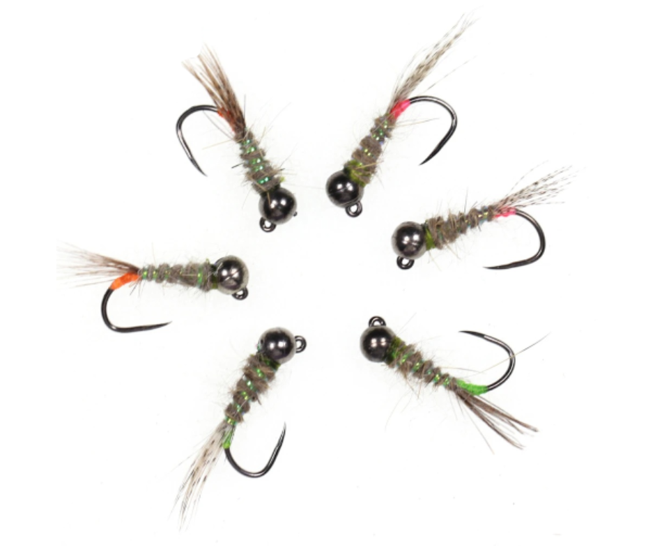 NinFly Jig Head Set 6Pz/lotto