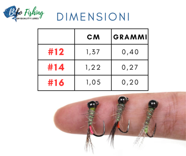 NinFly Jig Head Set 6Pz/lotto - immagine 2